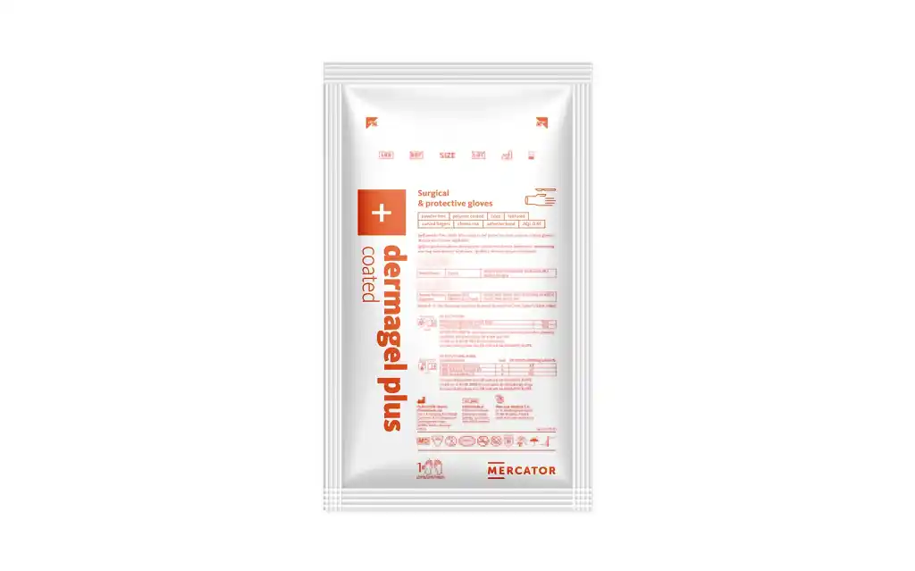 Mercator Dermagel plus povrstvené, balenie 50 párov (RC100610)