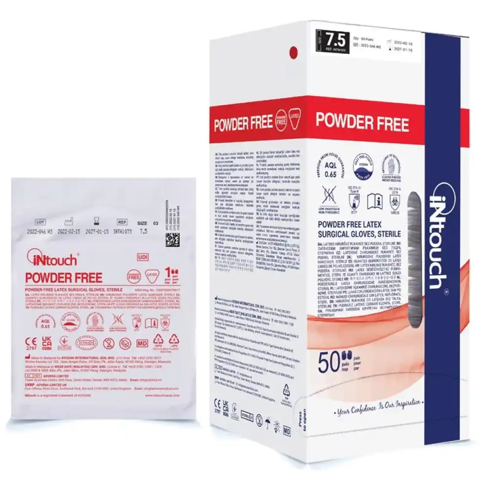 Mercator INTOUCH bez púdru, balenie 50 párov (RC100130)