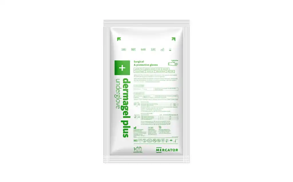 Mercator Dermagel plus underglove, balenie 50 párov (RC100650)
