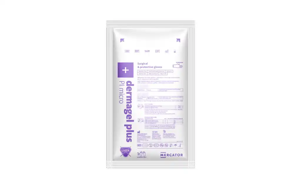 Mercator Dermagel plus PI micro, balenie 50 párov (RC500670)