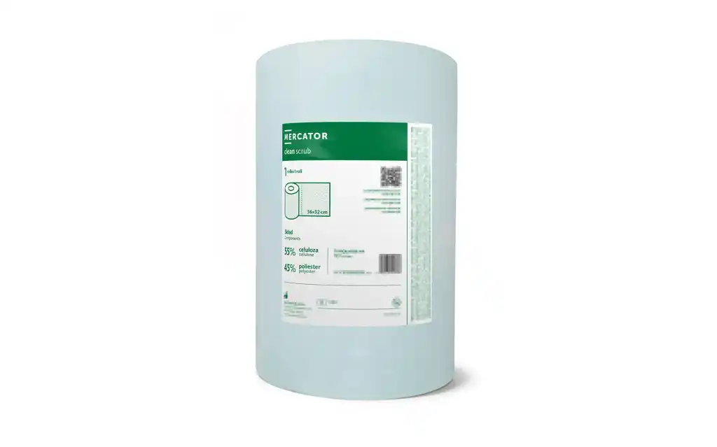 CLEAN SCRUB TURQUOISE 44 - profesionálne čistiace utierky v kotúči, tyrkysová (CP21032170)