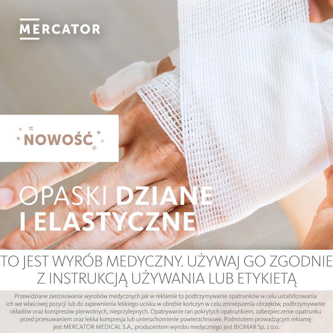 🩹 NOWOŚĆ! Opaski dziane i elastyczne safeLINE