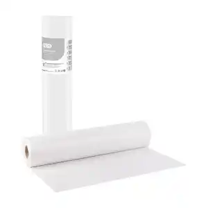 Soft Care Eco Standard 2ply Papier+ folia PE Podkład w rolce 40cm x 50m - Biały
