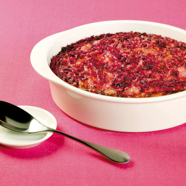 Joulupöydän punajuurigratiini