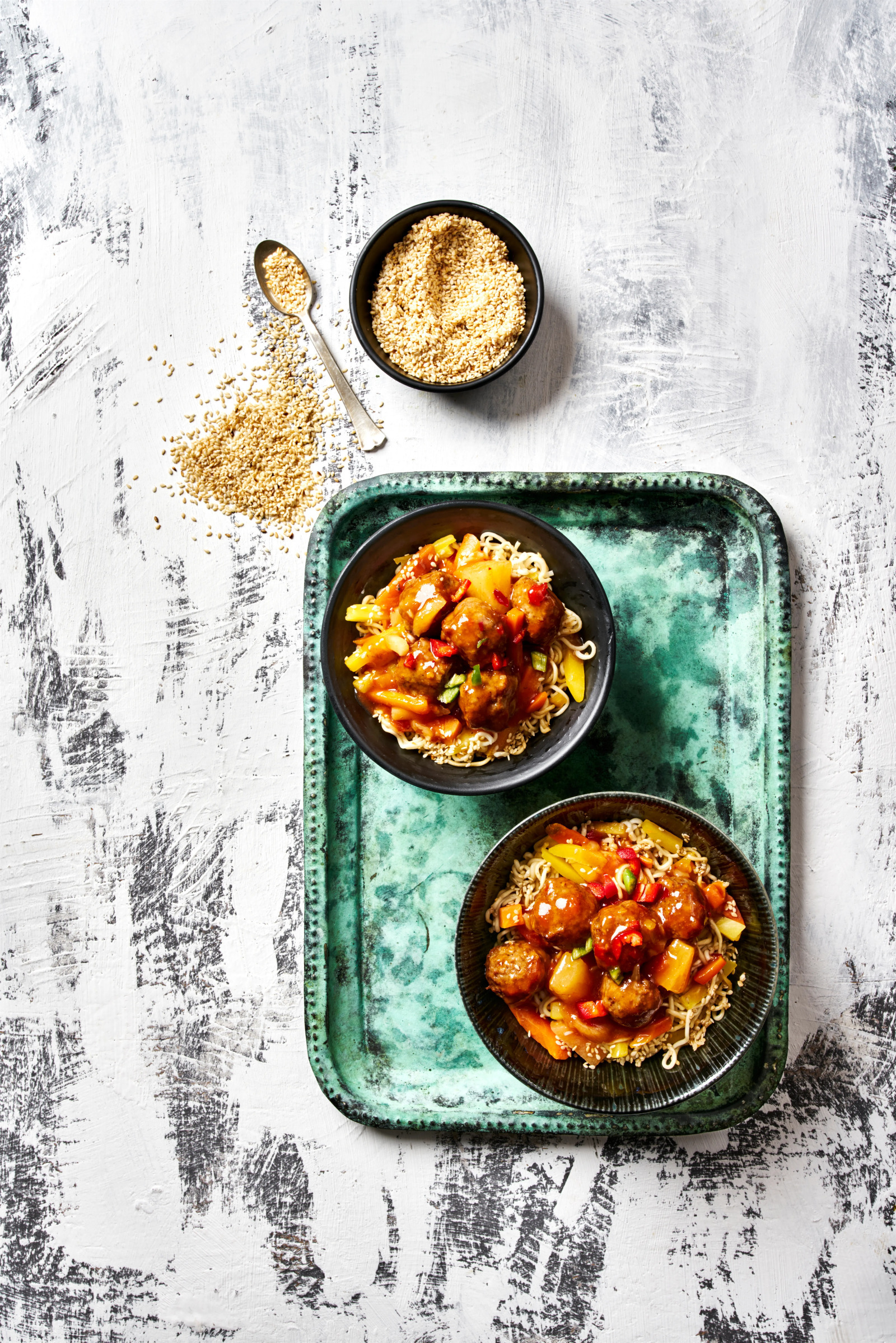 Lihapyörykät sweet & Sour, kylmävalmistus