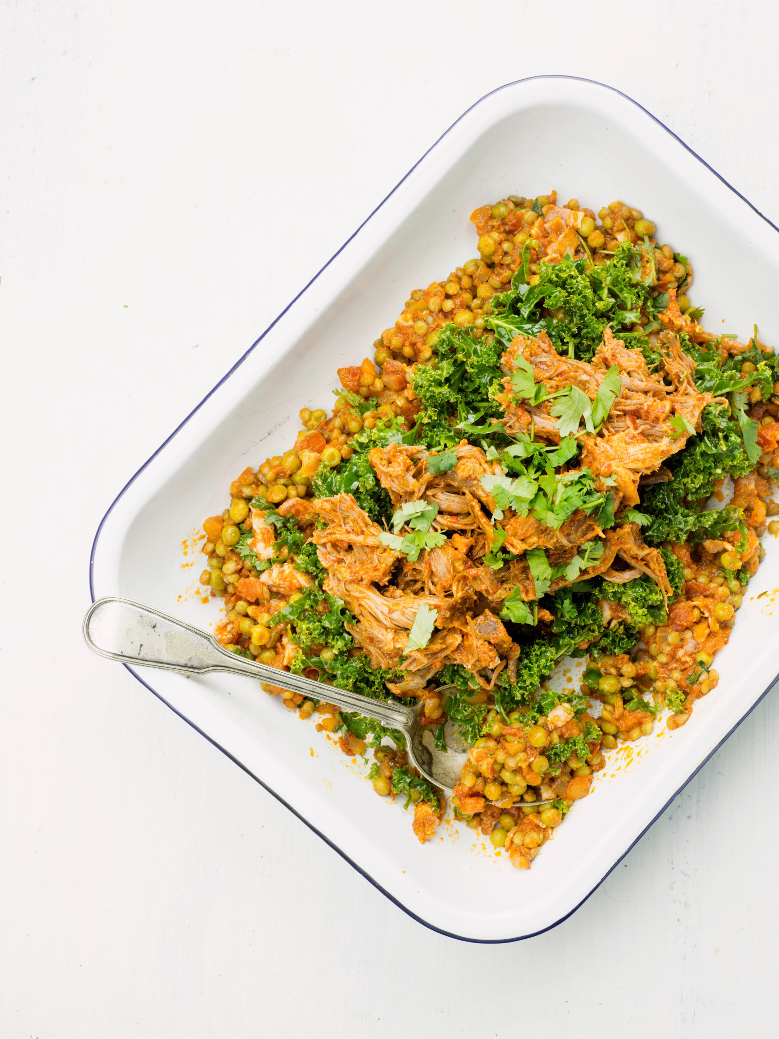 Paahdettua possua Chimichurrikastikkeessa