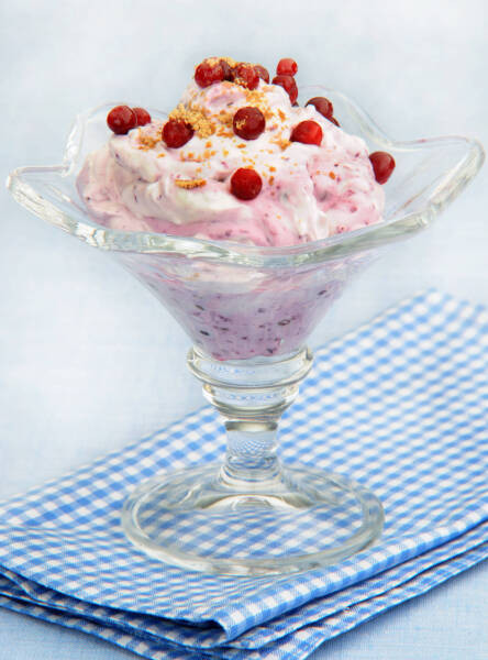 Raikas mustikkavaahto