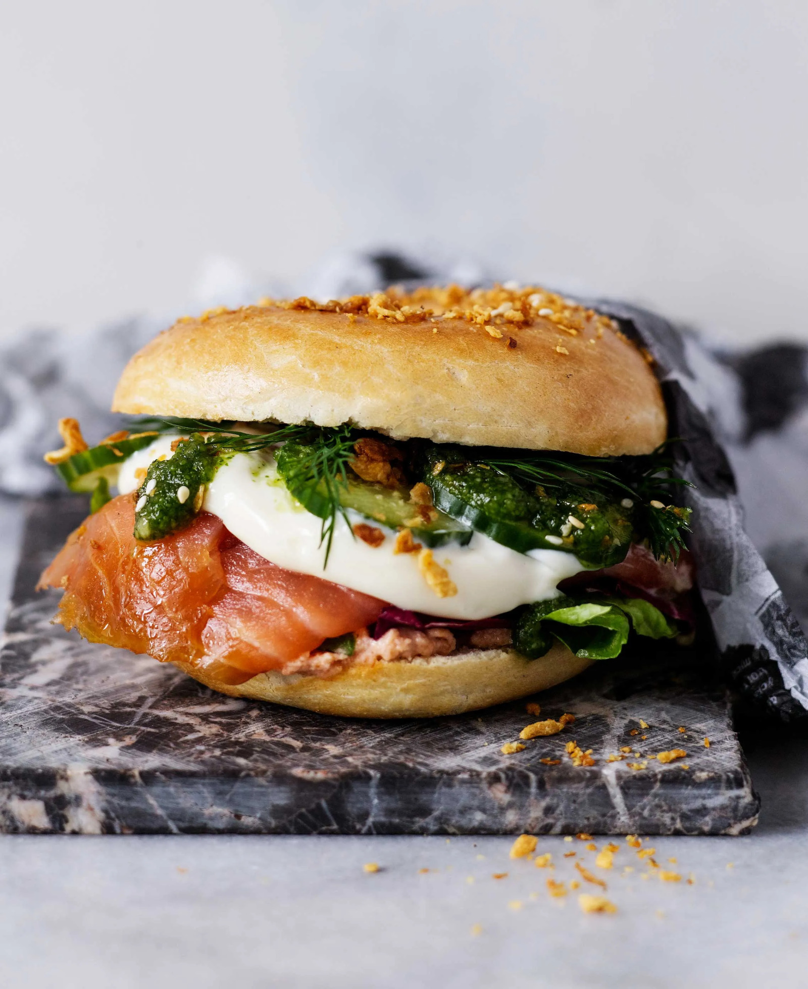 Savulohibagel