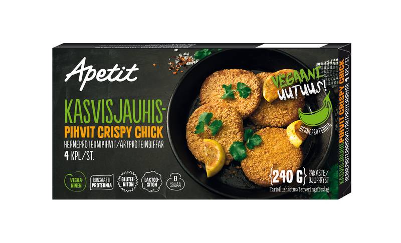 Apetit Kasvisjauhispihvit Crispy 240 g