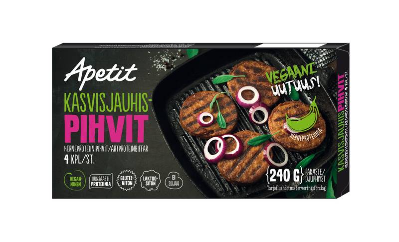 Apetit Kasvisjauhispihvit 240 g