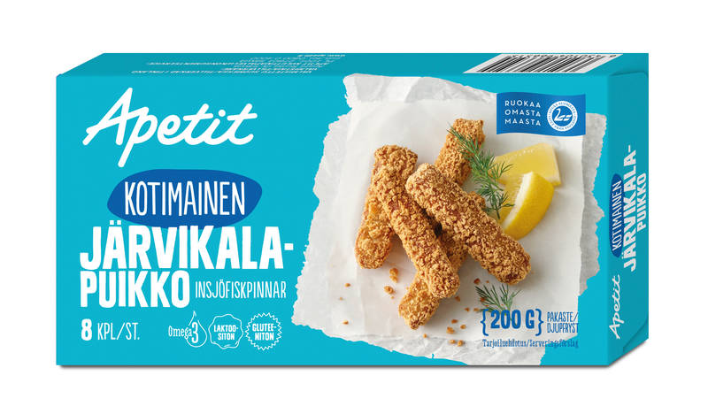 Apetit Kotimainen Järvikalapuikko 200 g