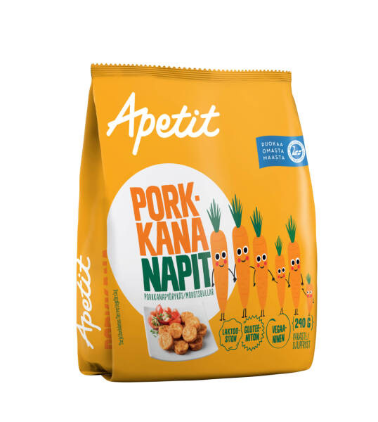Apetit Porkkananapit 240 g
