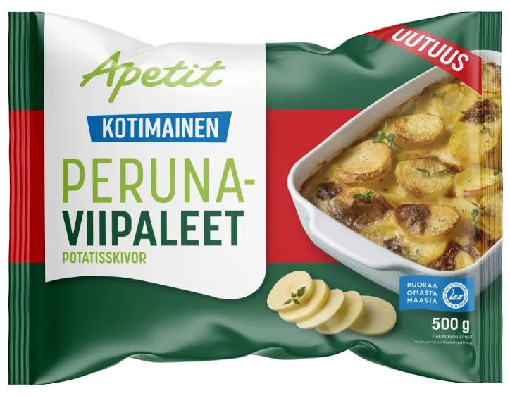 Apetit Kotimainen Perunaviipale pakaste 500g