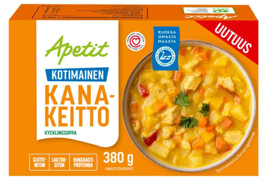 Apetit Kotimainen Kanakeitto pakaste 380g