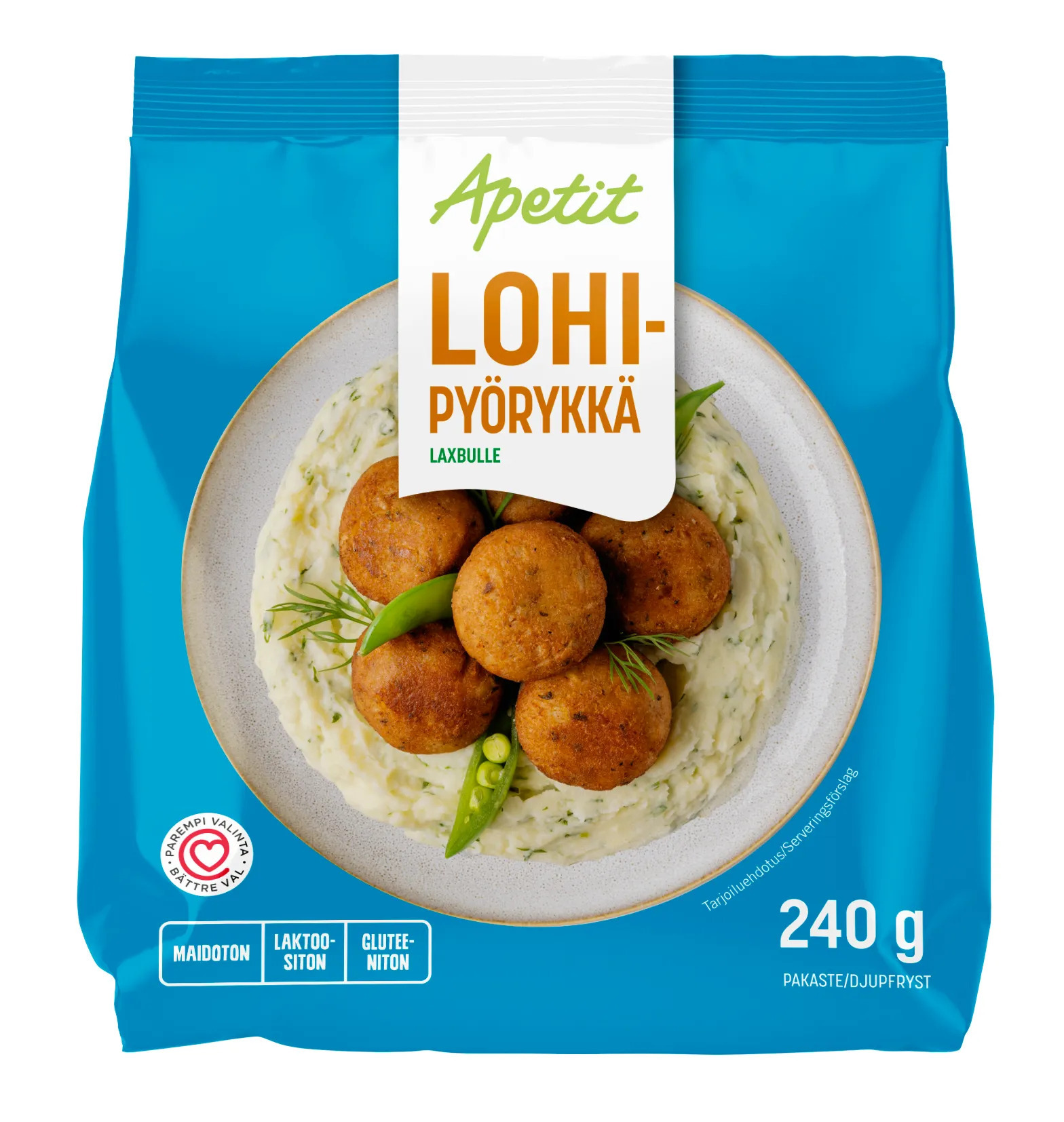 Apetit Lohipyörykkä pakaste 240g