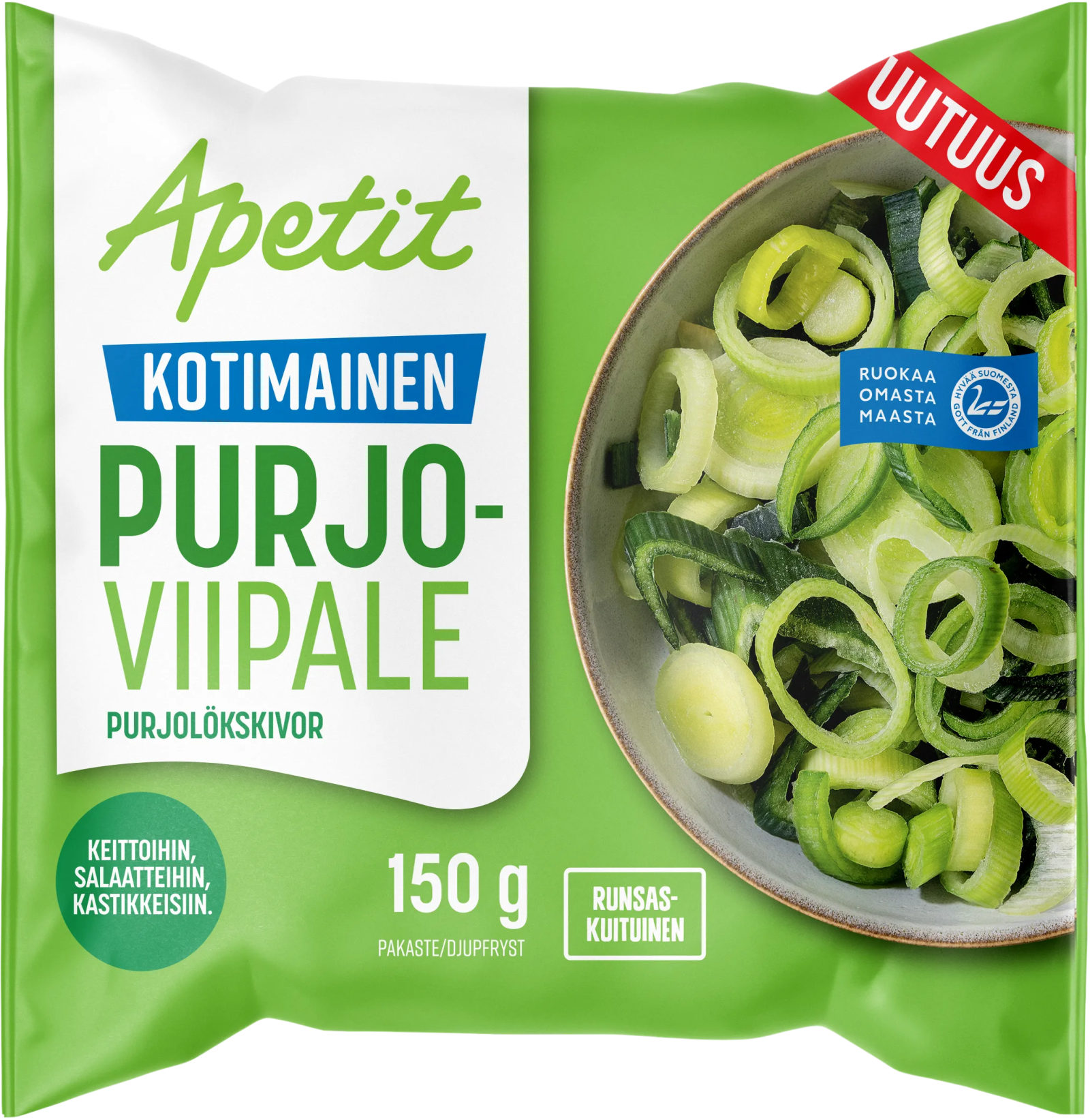 Apetit Kotimainen Purjoviipale pakaste 150g
