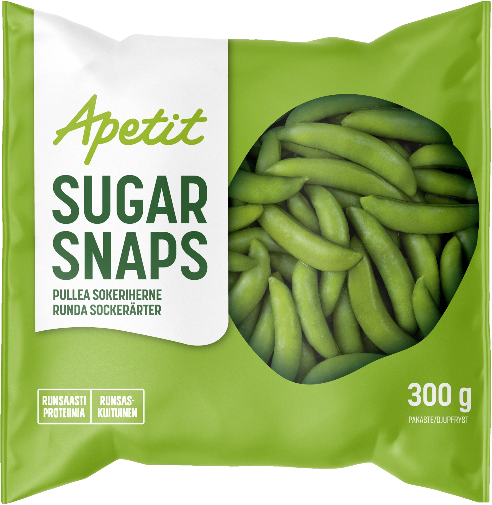 Apetit Sugar Snaps pullea sokeriherne pakaste 300g