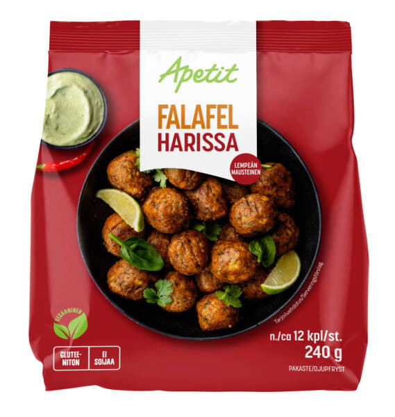 Apetit Falafel Harissa pakaste 240g
