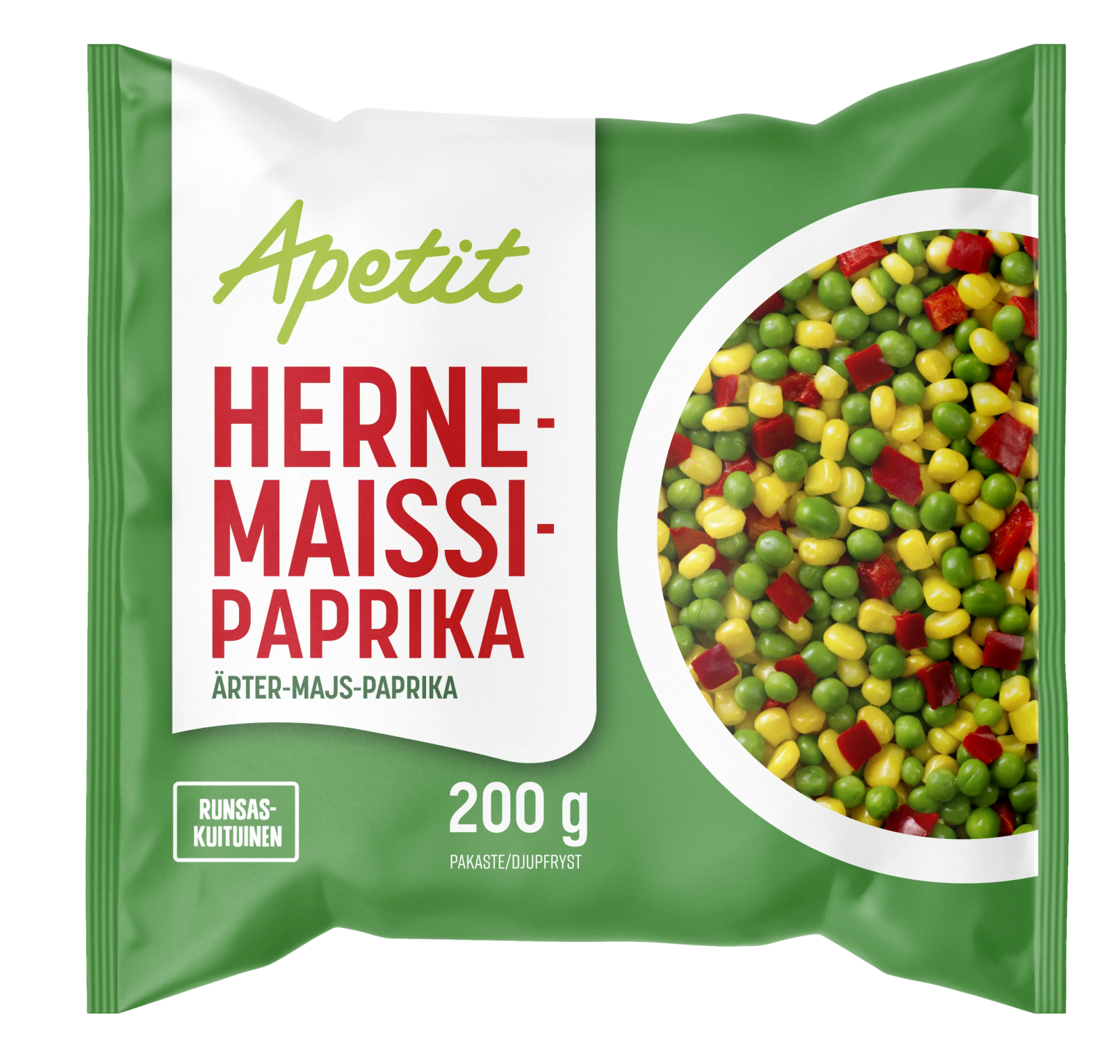 Apetit Herne-maissi-paprika pakaste 200g