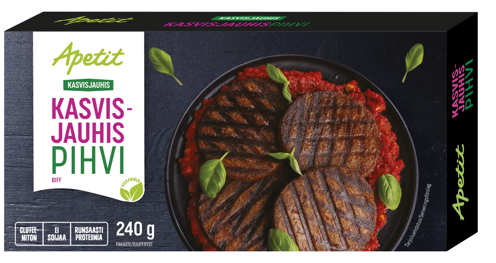 Apetit Kasvisjauhispihvit pakaste 240g