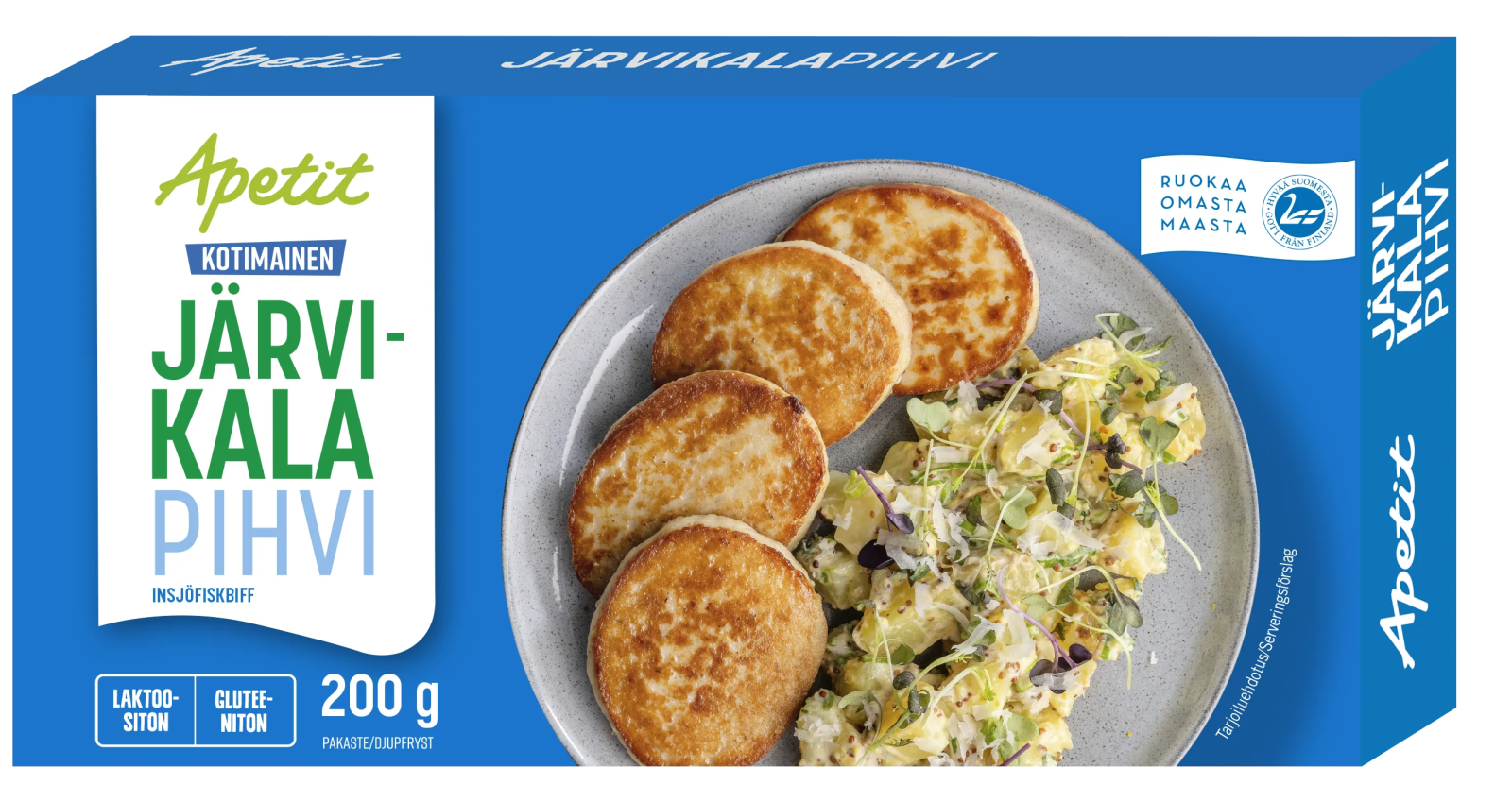 Apetit Kotimainen Järvikalapihvi 200 g