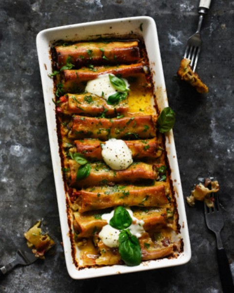 Canneloni vege à la Tuorekset