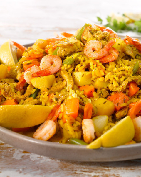Hunajainen paella
