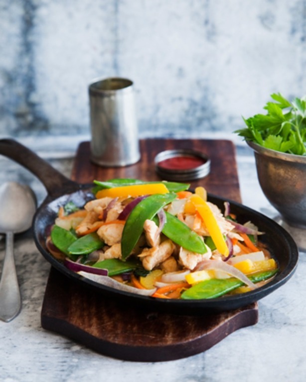 Punainen kana-mangocurry à la Tuorekset
