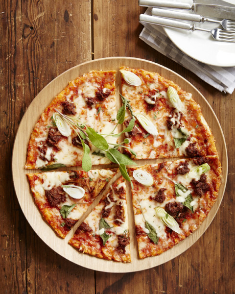 Papa Rafkin Fantasia pulled pork-sipulipizza