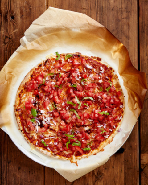Papa Rafkin Fantasia bruschettapizza