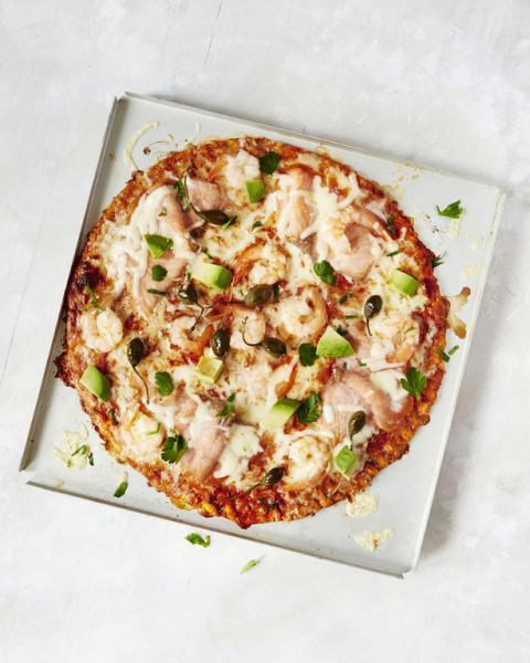 Papa Rafkin Fantasia lohi-punarapu-kaprispizza