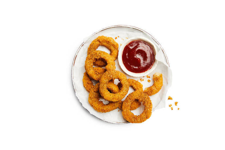 Kasvisjauhisrings, bbq-dippi