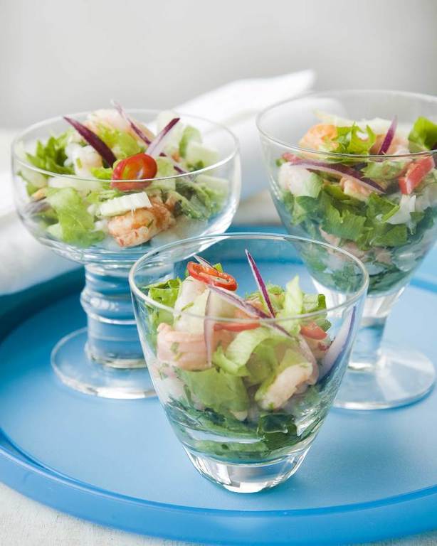 Ceviche eli äyriäiscocktail