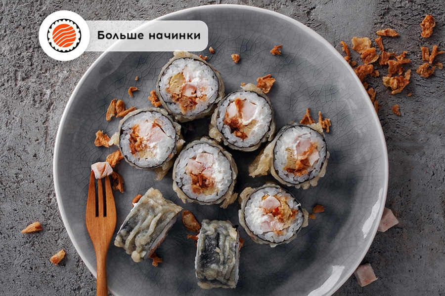 Ролл Хрустящий с цыпленком V.2.0