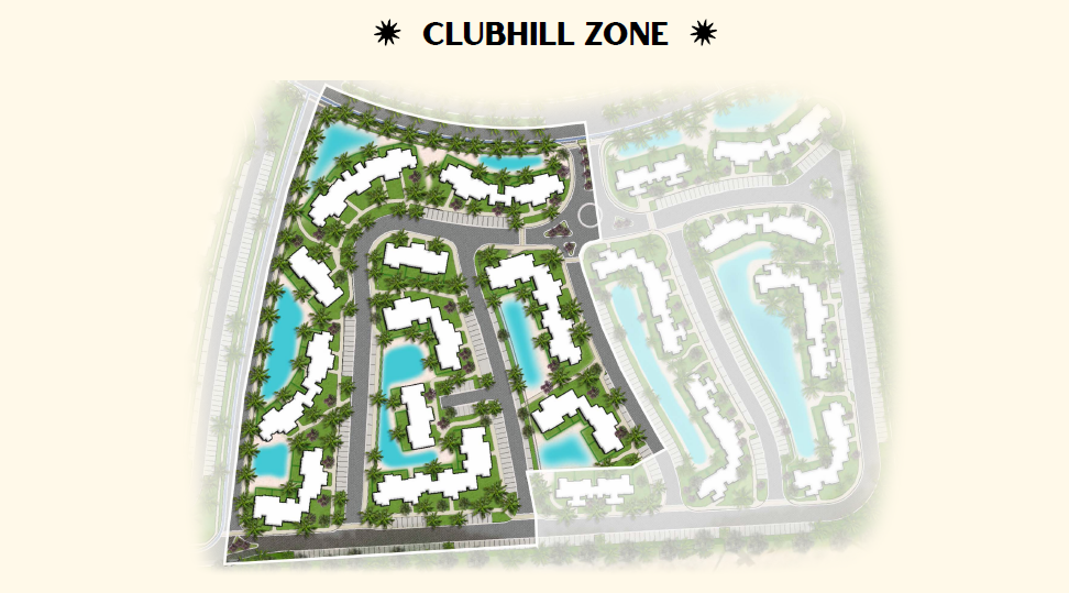 Master plan for Club Hill - Solare