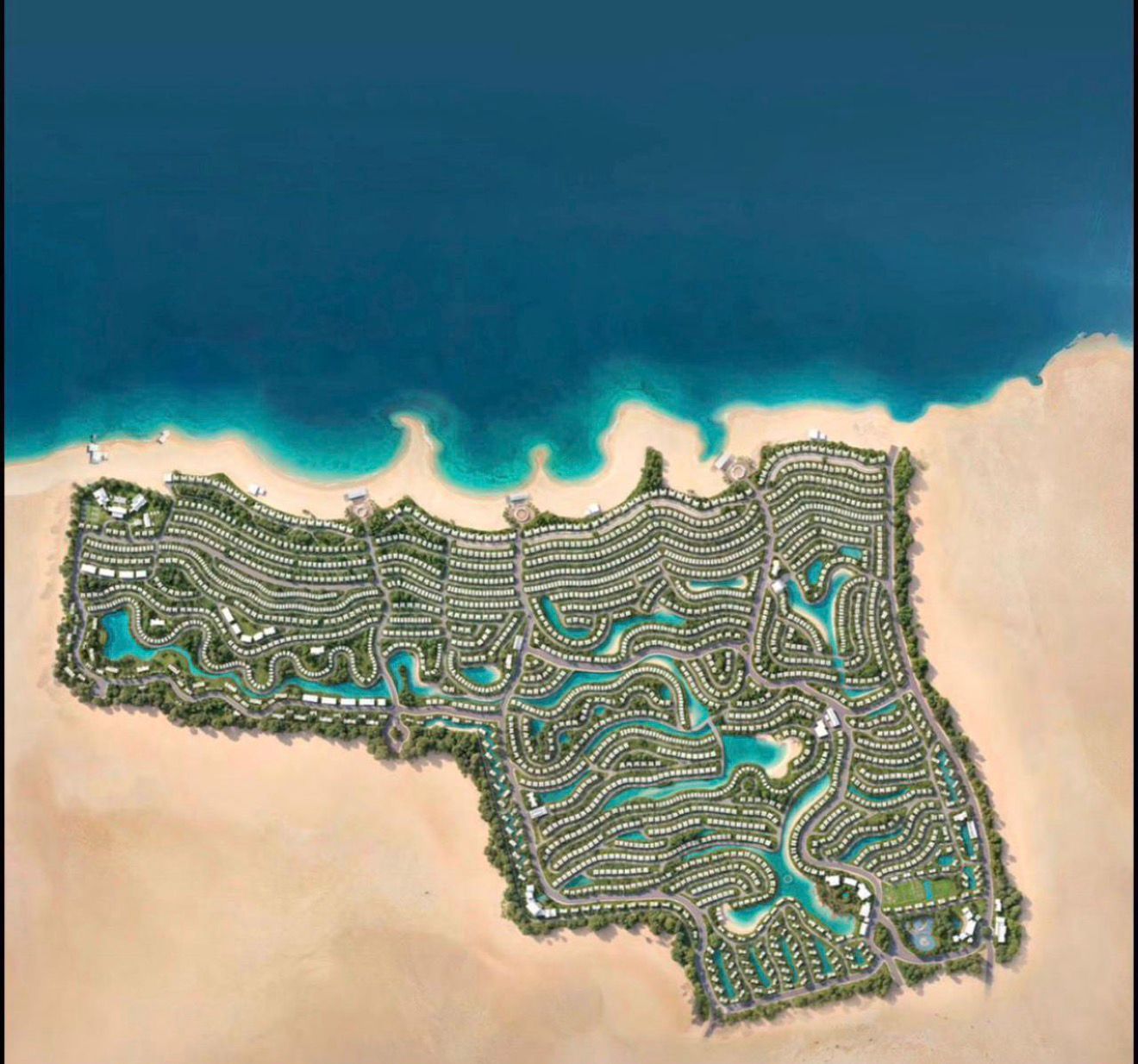هاسيندا راس الحكمة — المخطط العام — 1