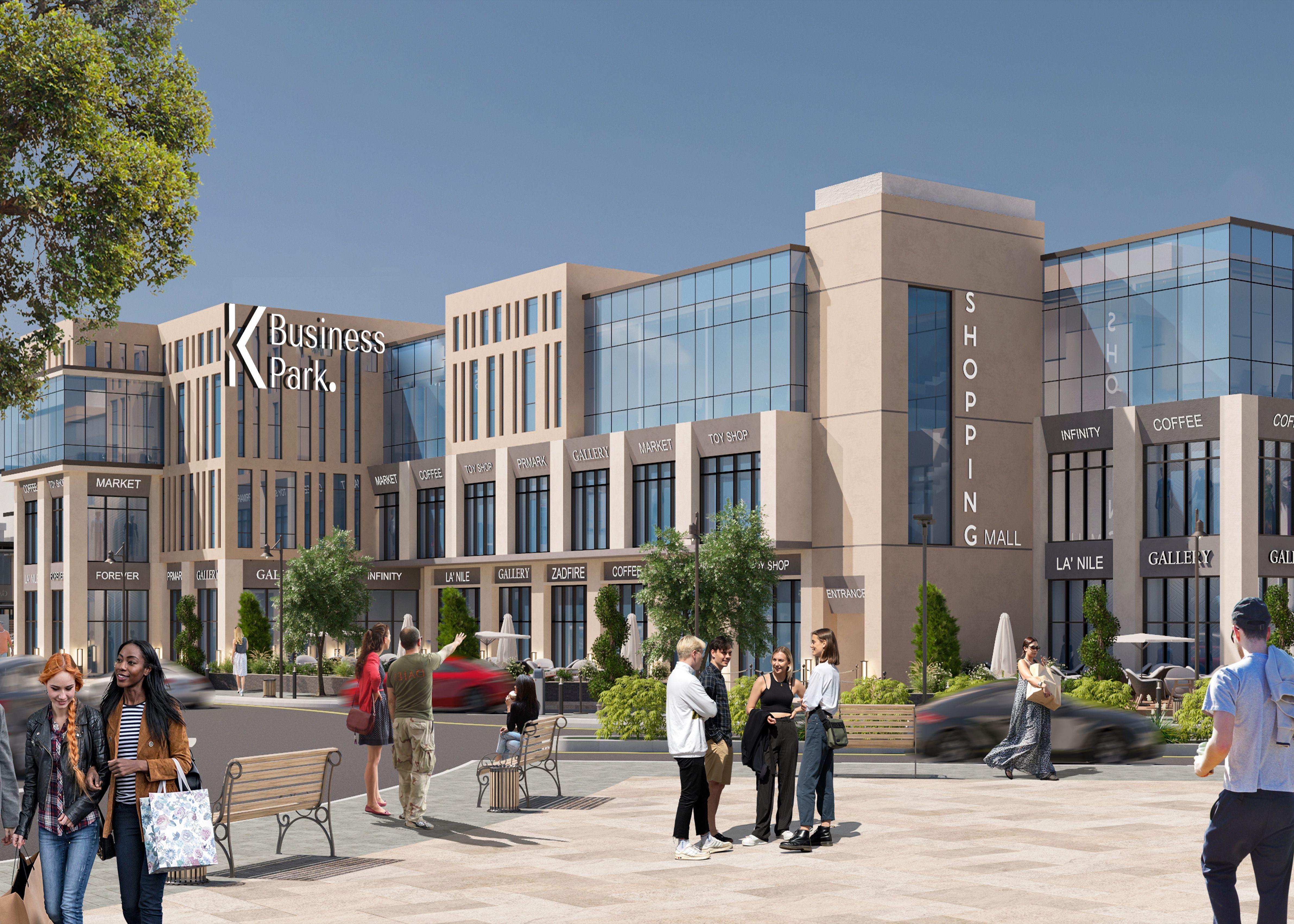 Retail 54 m² for sale in K Business Park, 6th of October City