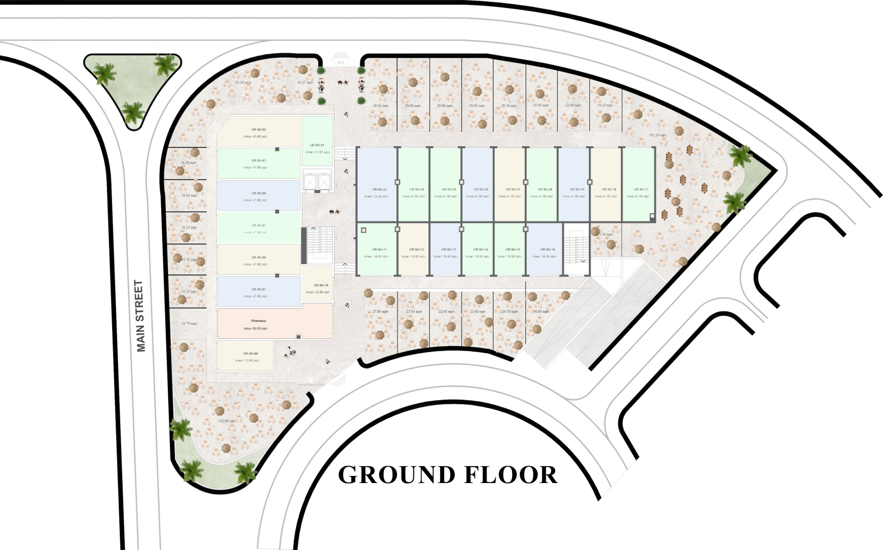 Floor plan for  at K Business Park
