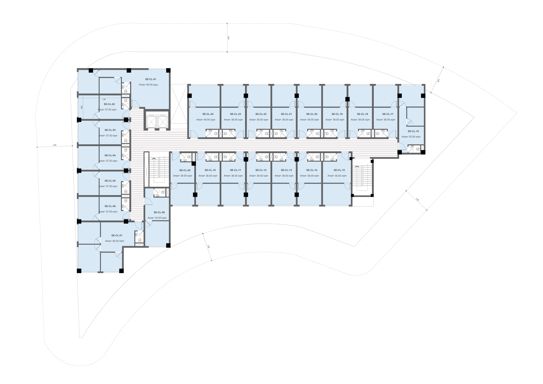 Floor plan for  at K Business Park