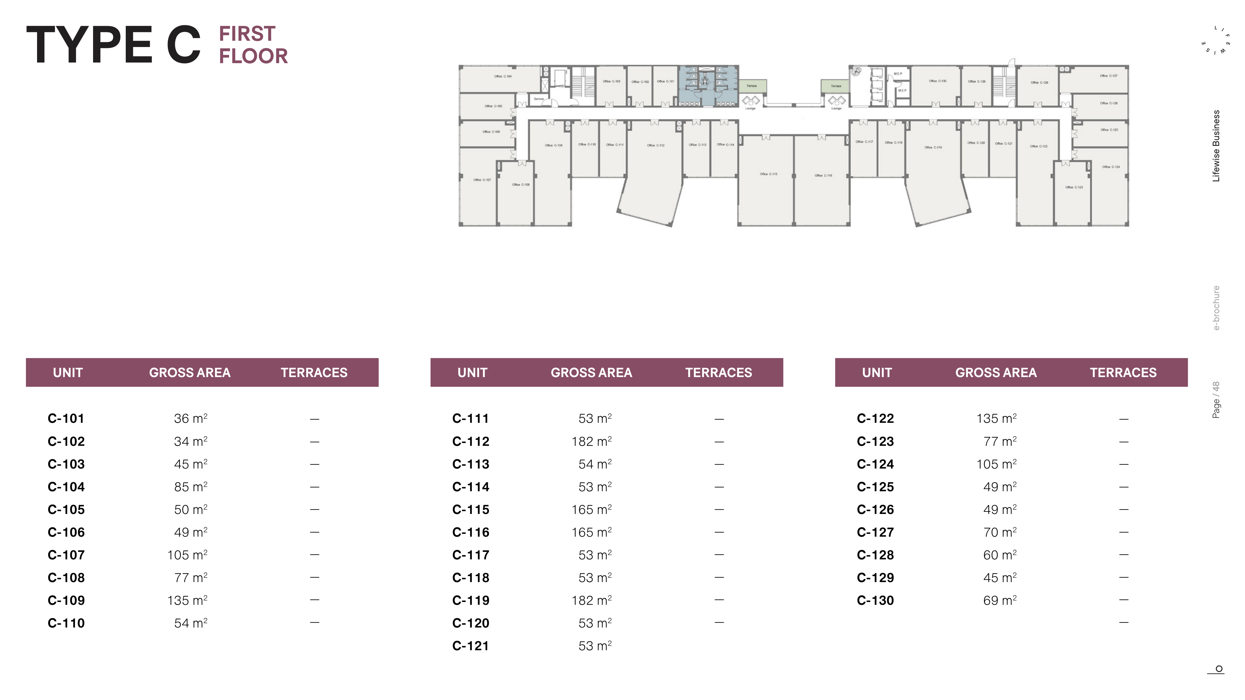 Floor plan for  at Life Wise Business
