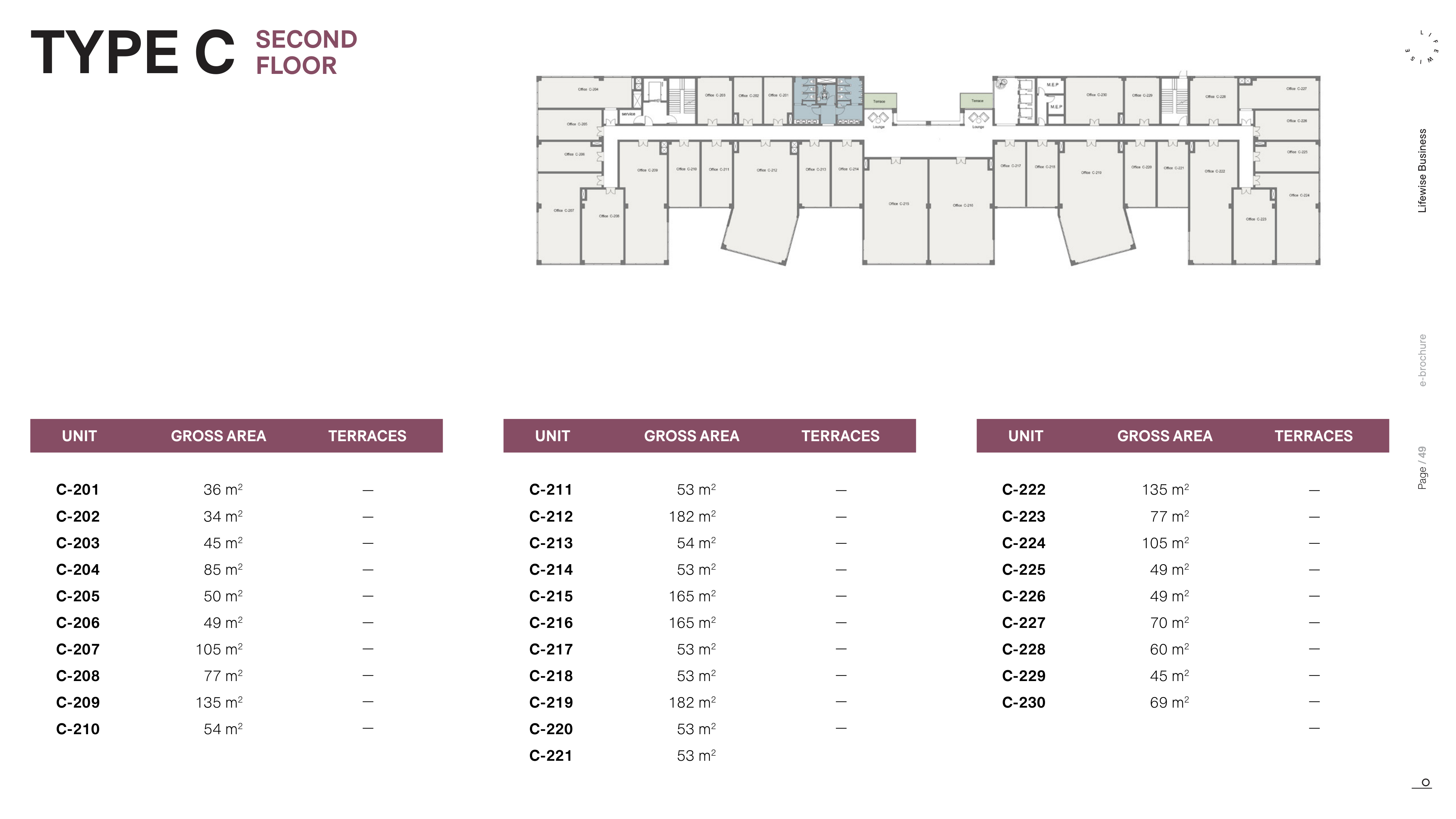 Floor plan for  at Life Wise Business