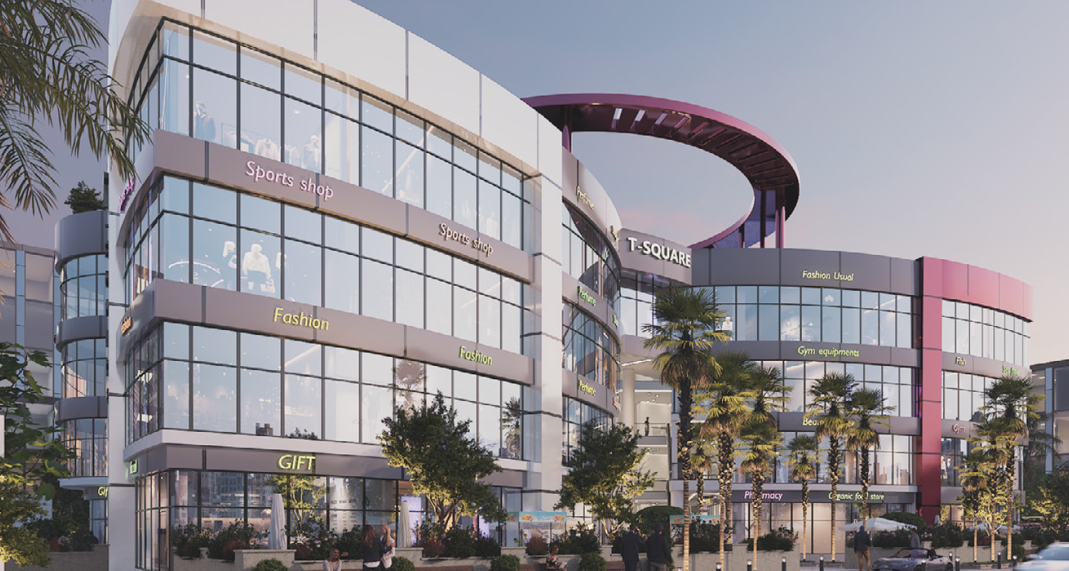 For sale: Retail 86 m² in Mall T Square, El Sheikh Zayed