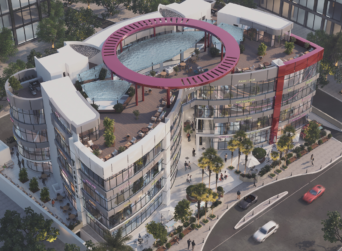 Administrative for sale in Mall T Square – with in El Sheikh Zayed by Torec Developments.