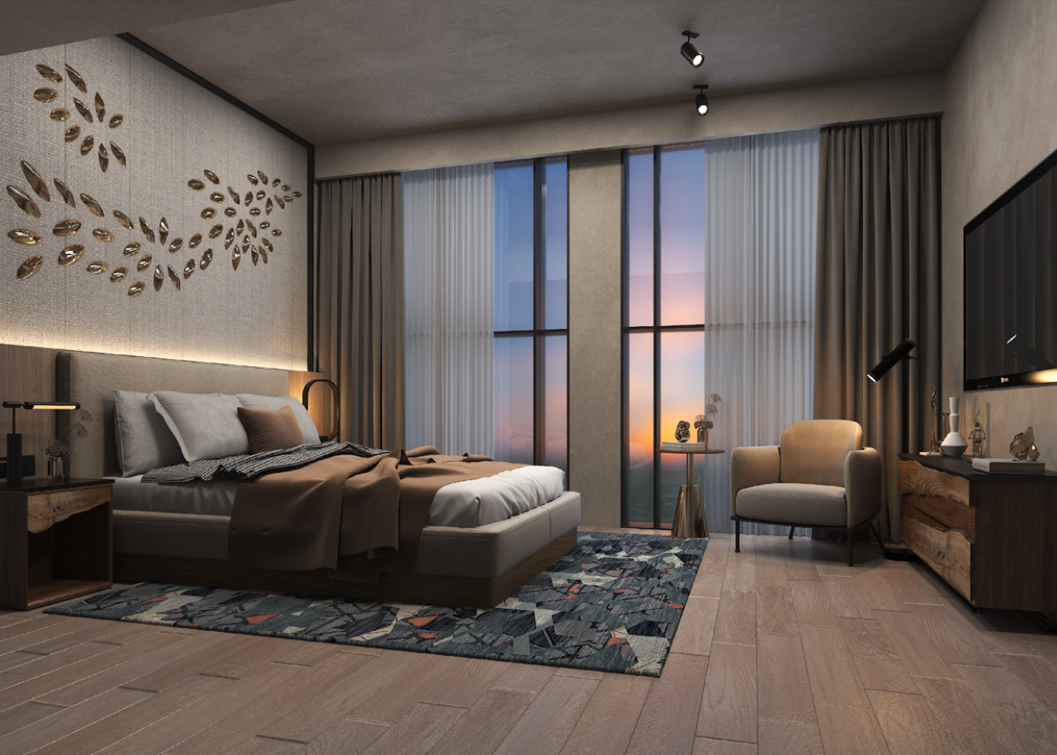 1-Bedroom Apartment 125 m² for sale in Redwood Tower, Central Cairo