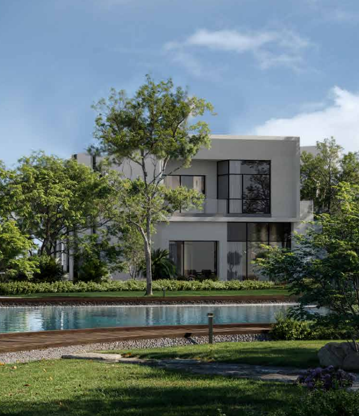 Villa for sale in Triangle – with 4 bedrooms in New Cairo by The Waterway Developments.