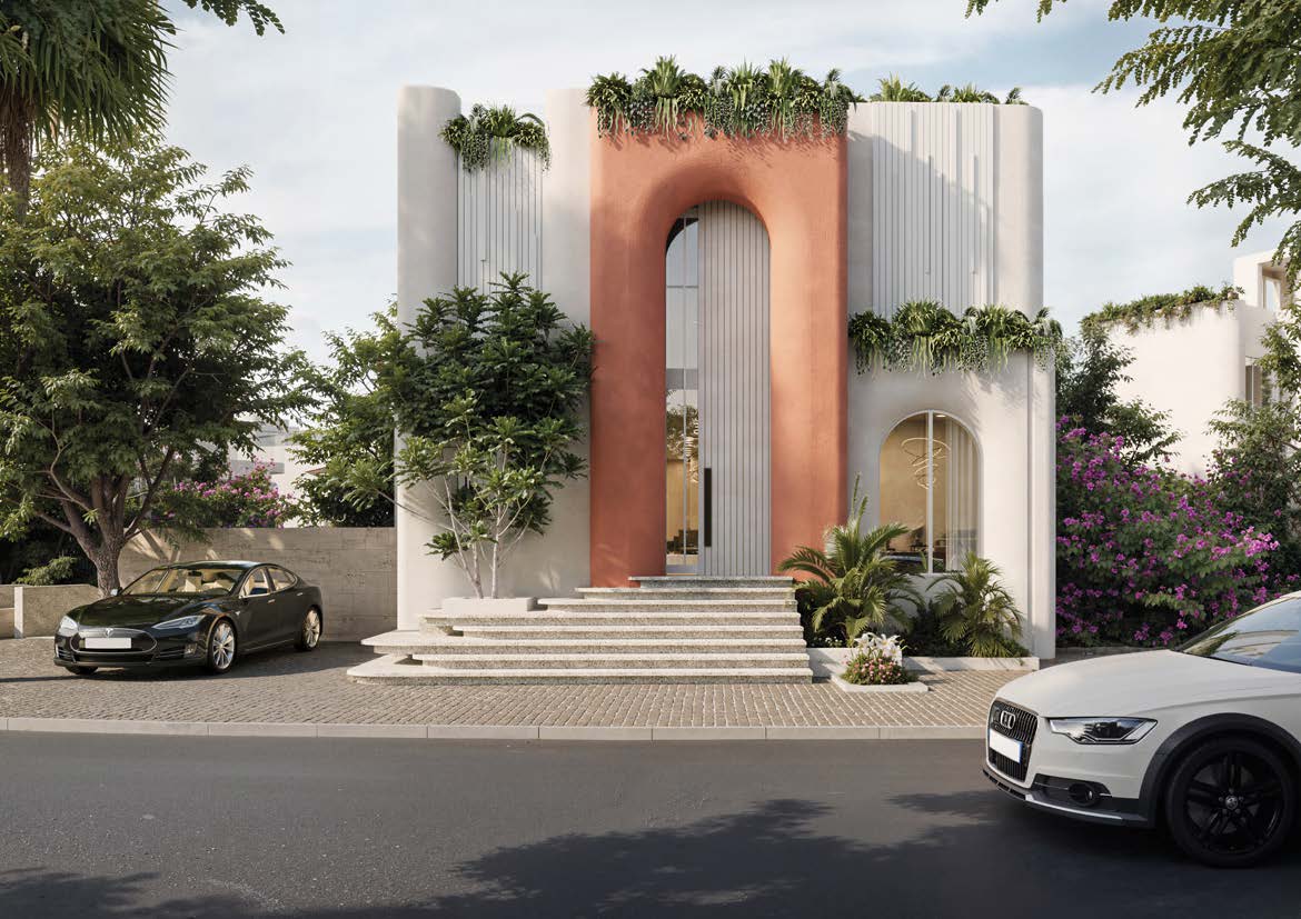 Villa for sale in Vert – with 4 bedrooms in New Zayed by Palmier Developments .