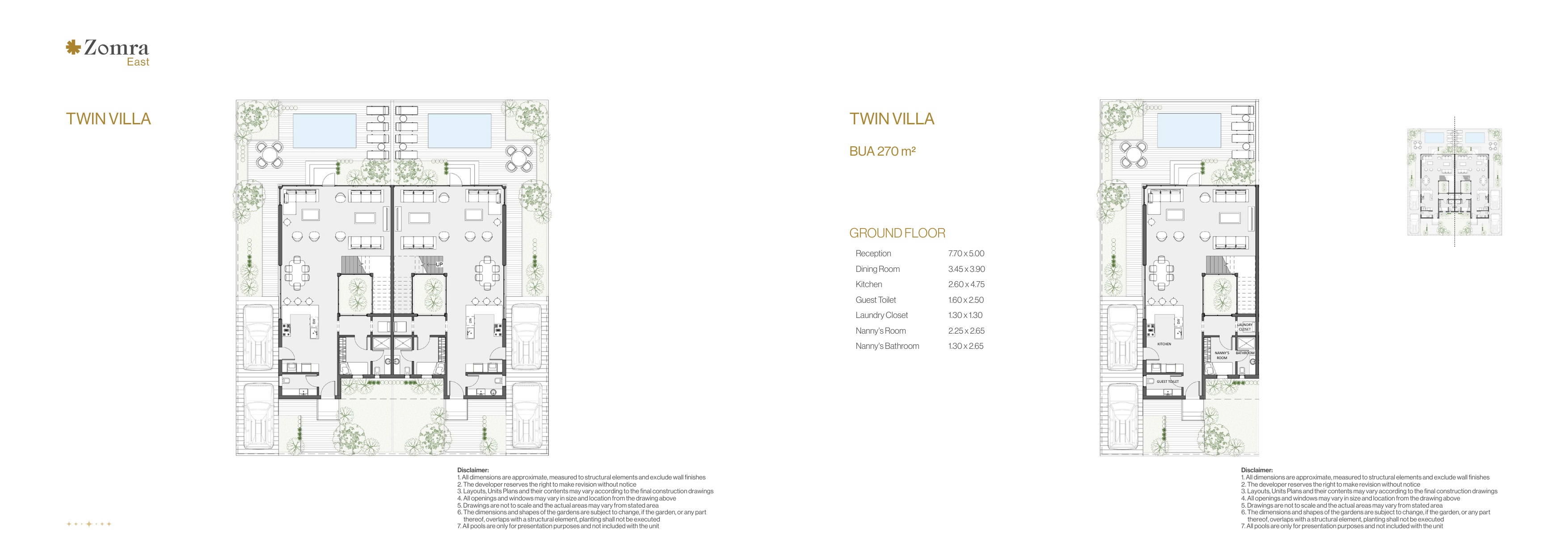 Floor plan for  at Zomra East