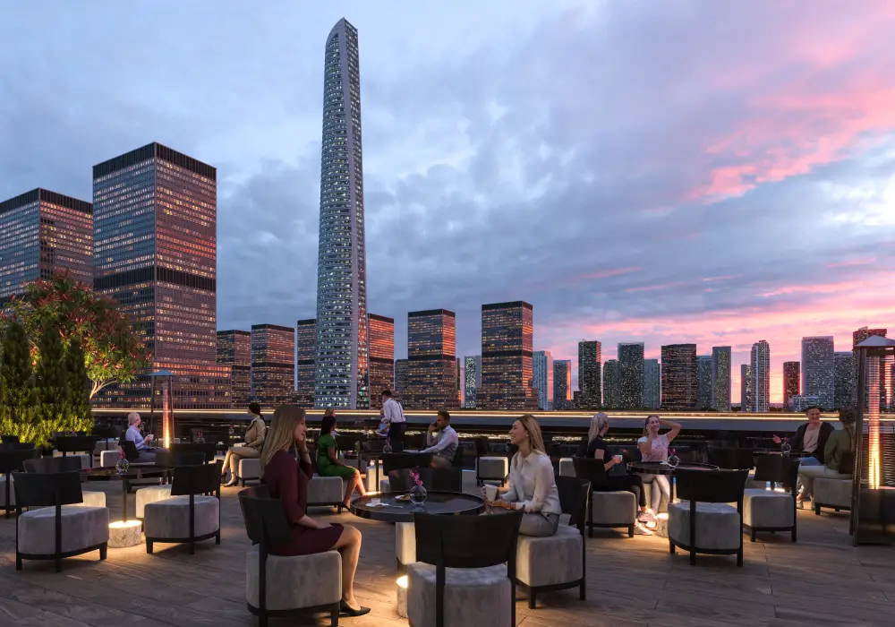 Retail for sale in 6ixty Iconic Tower – with in New Capital City by Al – Borouj Misr Developments Group (ABM).