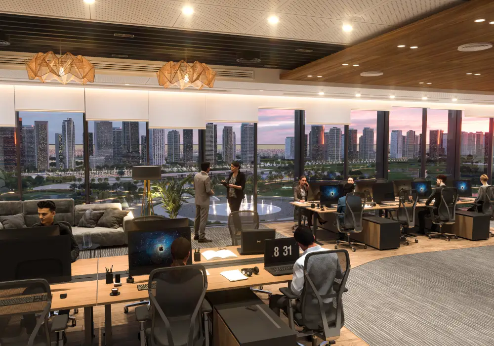 Administrative 56 m² for sale in 6ixty Iconic Tower, New Capital City