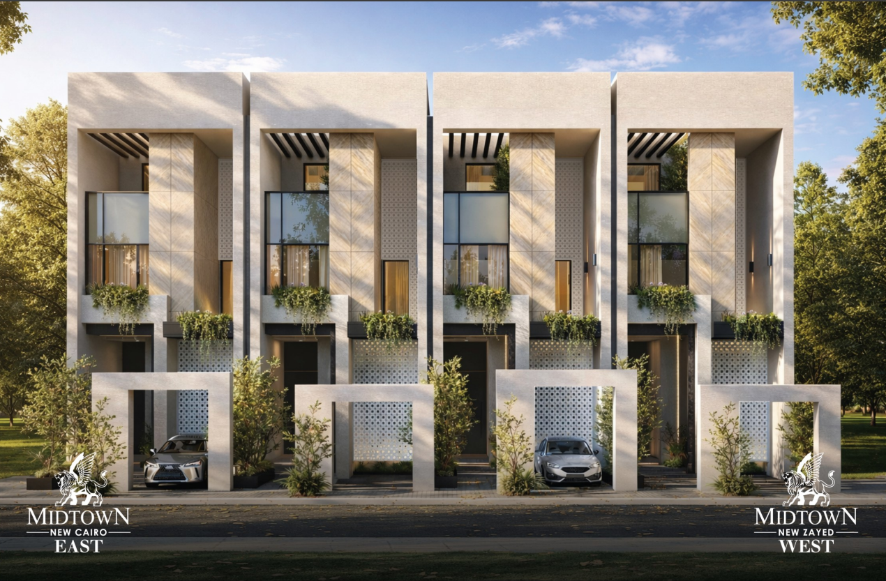 Townhouse for sale in Midtown East Phase Two – with 6 bedrooms in New Cairo by Better Home.
